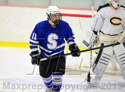 Thumbnail 1 in Suffield/Granby/Windsor Locks vs. Trinity Catholic (CIAC Division II Qualifying Round) photogallery.