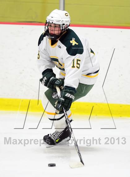 Thumbnail 3 in Suffield/Granby/Windsor Locks vs. Trinity Catholic (CIAC Division II Qualifying Round) photogallery.