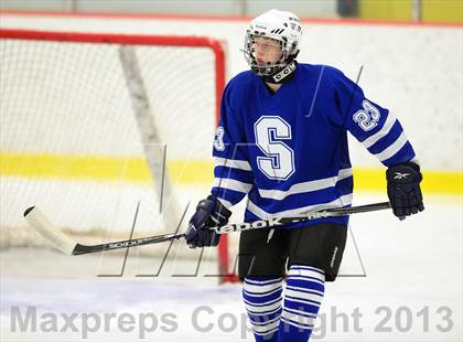 Thumbnail 2 in Suffield/Granby/Windsor Locks vs. Trinity Catholic (CIAC Division II Qualifying Round) photogallery.