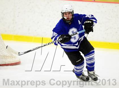 Thumbnail 2 in Suffield/Granby/Windsor Locks vs. Trinity Catholic (CIAC Division II Qualifying Round) photogallery.