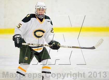 Thumbnail 2 in Suffield/Granby/Windsor Locks vs. Trinity Catholic (CIAC Division II Qualifying Round) photogallery.