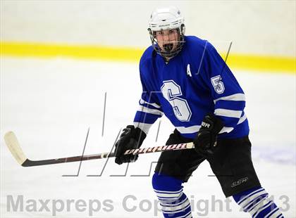 Thumbnail 2 in Suffield/Granby/Windsor Locks vs. Trinity Catholic (CIAC Division II Qualifying Round) photogallery.