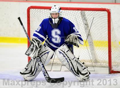 Thumbnail 3 in Suffield/Granby/Windsor Locks vs. Trinity Catholic (CIAC Division II Qualifying Round) photogallery.