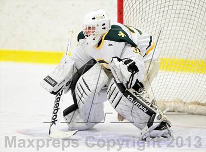 Thumbnail 3 in Suffield/Granby/Windsor Locks vs. Trinity Catholic (CIAC Division II Qualifying Round) photogallery.