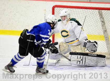 Thumbnail 3 in Suffield/Granby/Windsor Locks vs. Trinity Catholic (CIAC Division II Qualifying Round) photogallery.