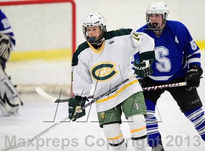 Thumbnail 3 in Suffield/Granby/Windsor Locks vs. Trinity Catholic (CIAC Division II Qualifying Round) photogallery.