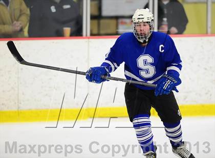 Thumbnail 1 in Suffield/Granby/Windsor Locks vs. Trinity Catholic (CIAC Division II Qualifying Round) photogallery.