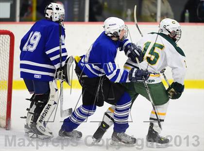 Thumbnail 3 in Suffield/Granby/Windsor Locks vs. Trinity Catholic (CIAC Division II Qualifying Round) photogallery.