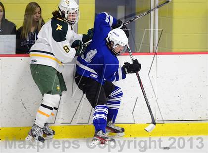 Thumbnail 3 in Suffield/Granby/Windsor Locks vs. Trinity Catholic (CIAC Division II Qualifying Round) photogallery.