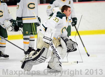 Thumbnail 1 in Suffield/Granby/Windsor Locks vs. Trinity Catholic (CIAC Division II Qualifying Round) photogallery.
