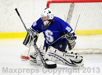 Thumbnail 3 in Suffield/Granby/Windsor Locks vs. Trinity Catholic (CIAC Division II Qualifying Round) photogallery.