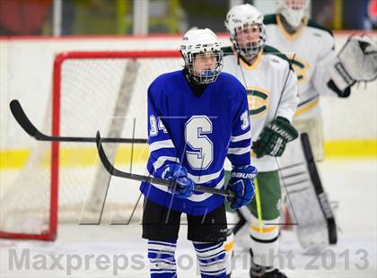 Thumbnail 1 in Suffield/Granby/Windsor Locks vs. Trinity Catholic (CIAC Division II Qualifying Round) photogallery.