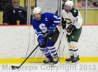 Thumbnail 3 in Suffield/Granby/Windsor Locks vs. Trinity Catholic (CIAC Division II Qualifying Round) photogallery.