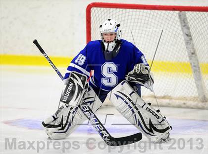 Thumbnail 2 in Suffield/Granby/Windsor Locks vs. Trinity Catholic (CIAC Division II Qualifying Round) photogallery.