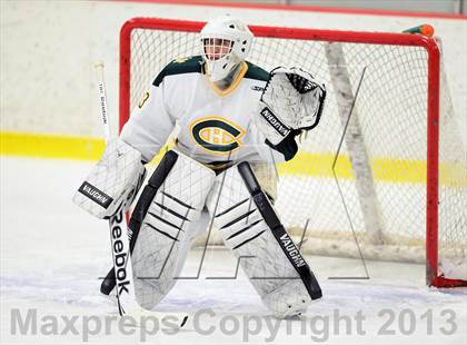 Thumbnail 2 in Suffield/Granby/Windsor Locks vs. Trinity Catholic (CIAC Division II Qualifying Round) photogallery.