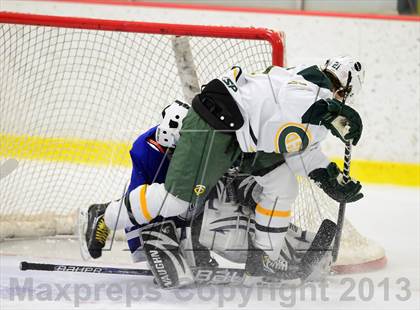 Thumbnail 2 in Suffield/Granby/Windsor Locks vs. Trinity Catholic (CIAC Division II Qualifying Round) photogallery.