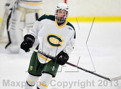 Thumbnail 3 in Suffield/Granby/Windsor Locks vs. Trinity Catholic (CIAC Division II Qualifying Round) photogallery.