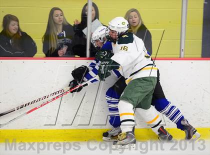 Thumbnail 3 in Suffield/Granby/Windsor Locks vs. Trinity Catholic (CIAC Division II Qualifying Round) photogallery.