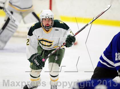 Thumbnail 2 in Suffield/Granby/Windsor Locks vs. Trinity Catholic (CIAC Division II Qualifying Round) photogallery.