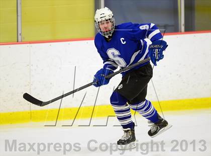 Thumbnail 3 in Suffield/Granby/Windsor Locks vs. Trinity Catholic (CIAC Division II Qualifying Round) photogallery.