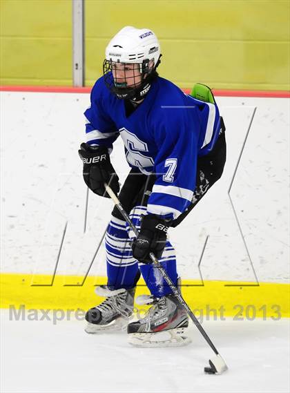 Thumbnail 3 in Suffield/Granby/Windsor Locks vs. Trinity Catholic (CIAC Division II Qualifying Round) photogallery.