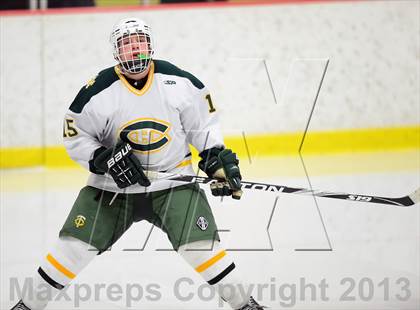 Thumbnail 1 in Suffield/Granby/Windsor Locks vs. Trinity Catholic (CIAC Division II Qualifying Round) photogallery.