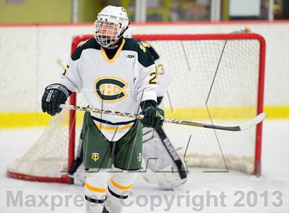 Thumbnail 2 in Suffield/Granby/Windsor Locks vs. Trinity Catholic (CIAC Division II Qualifying Round) photogallery.