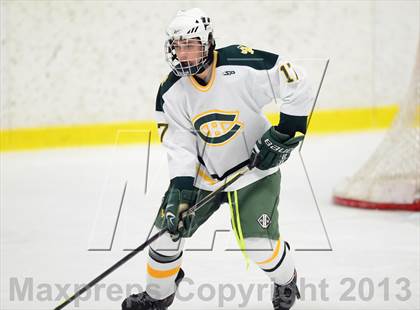 Thumbnail 2 in Suffield/Granby/Windsor Locks vs. Trinity Catholic (CIAC Division II Qualifying Round) photogallery.