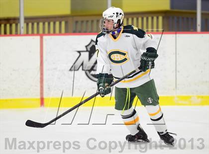 Thumbnail 2 in Suffield/Granby/Windsor Locks vs. Trinity Catholic (CIAC Division II Qualifying Round) photogallery.