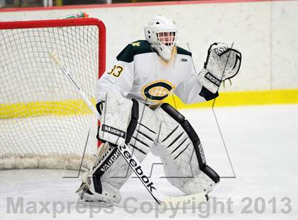 Thumbnail 2 in Suffield/Granby/Windsor Locks vs. Trinity Catholic (CIAC Division II Qualifying Round) photogallery.