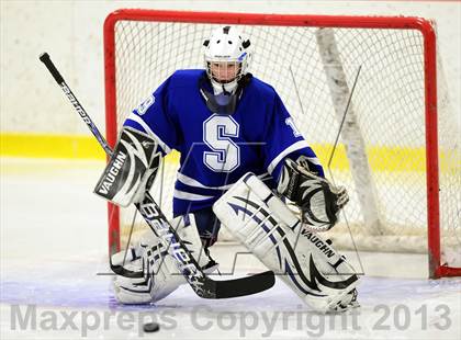 Thumbnail 1 in Suffield/Granby/Windsor Locks vs. Trinity Catholic (CIAC Division II Qualifying Round) photogallery.
