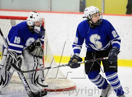 Thumbnail 3 in Suffield/Granby/Windsor Locks vs. Trinity Catholic (CIAC Division II Qualifying Round) photogallery.