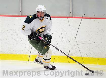 Thumbnail 3 in Suffield/Granby/Windsor Locks vs. Trinity Catholic (CIAC Division II Qualifying Round) photogallery.