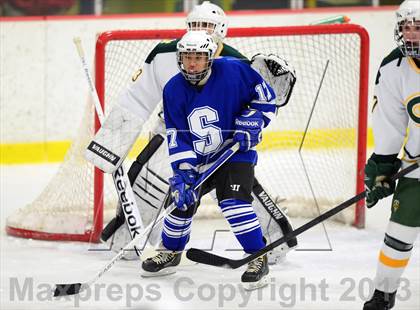 Thumbnail 1 in Suffield/Granby/Windsor Locks vs. Trinity Catholic (CIAC Division II Qualifying Round) photogallery.