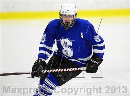 Thumbnail 2 in Suffield/Granby/Windsor Locks vs. Trinity Catholic (CIAC Division II Qualifying Round) photogallery.