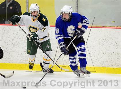 Thumbnail 2 in Suffield/Granby/Windsor Locks vs. Trinity Catholic (CIAC Division II Qualifying Round) photogallery.