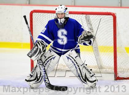 Thumbnail 1 in Suffield/Granby/Windsor Locks vs. Trinity Catholic (CIAC Division II Qualifying Round) photogallery.