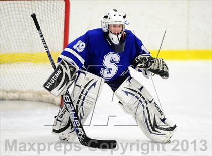 Thumbnail 2 in Suffield/Granby/Windsor Locks vs. Trinity Catholic (CIAC Division II Qualifying Round) photogallery.