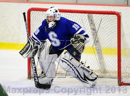 Thumbnail 1 in Suffield/Granby/Windsor Locks vs. Trinity Catholic (CIAC Division II Qualifying Round) photogallery.