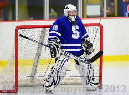 Thumbnail 1 in Suffield/Granby/Windsor Locks vs. Trinity Catholic (CIAC Division II Qualifying Round) photogallery.