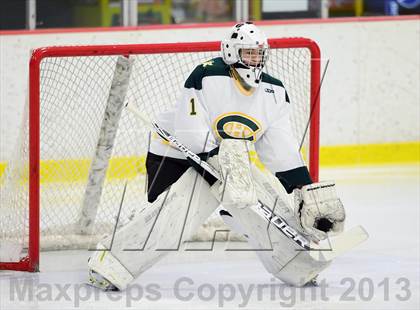 Thumbnail 3 in Suffield/Granby/Windsor Locks vs. Trinity Catholic (CIAC Division II Qualifying Round) photogallery.