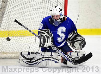 Thumbnail 1 in Suffield/Granby/Windsor Locks vs. Trinity Catholic (CIAC Division II Qualifying Round) photogallery.