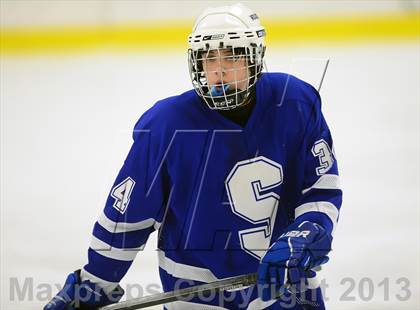 Thumbnail 3 in Suffield/Granby/Windsor Locks vs. Trinity Catholic (CIAC Division II Qualifying Round) photogallery.