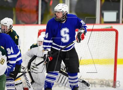 Thumbnail 1 in Suffield/Granby/Windsor Locks vs. Trinity Catholic (CIAC Division II Qualifying Round) photogallery.
