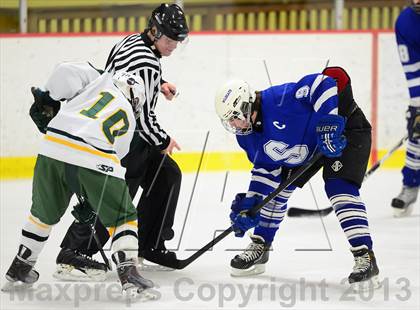 Thumbnail 2 in Suffield/Granby/Windsor Locks vs. Trinity Catholic (CIAC Division II Qualifying Round) photogallery.