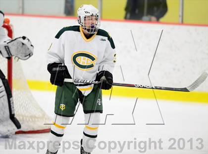 Thumbnail 3 in Suffield/Granby/Windsor Locks vs. Trinity Catholic (CIAC Division II Qualifying Round) photogallery.