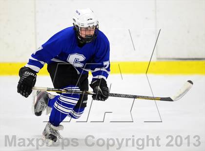 Thumbnail 3 in Suffield/Granby/Windsor Locks vs. Trinity Catholic (CIAC Division II Qualifying Round) photogallery.