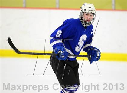 Thumbnail 2 in Suffield/Granby/Windsor Locks vs. Trinity Catholic (CIAC Division II Qualifying Round) photogallery.