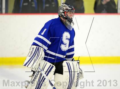 Thumbnail 2 in Suffield/Granby/Windsor Locks vs. Trinity Catholic (CIAC Division II Qualifying Round) photogallery.