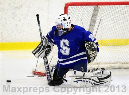 Thumbnail 1 in Suffield/Granby/Windsor Locks vs. Trinity Catholic (CIAC Division II Qualifying Round) photogallery.